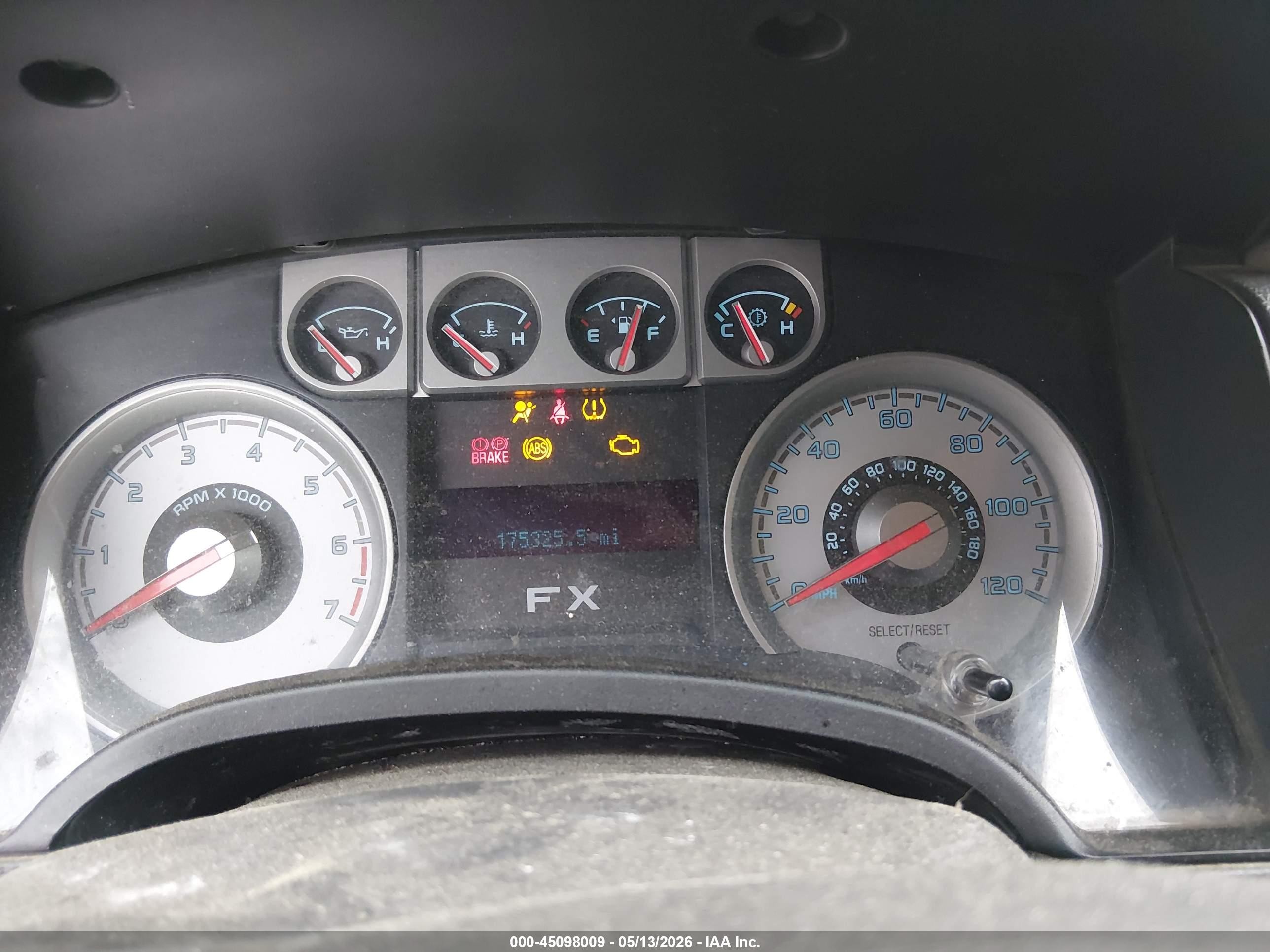 2010 Ford F-150 Fx4 Black vin: 1FTFW1EV4AFD10525