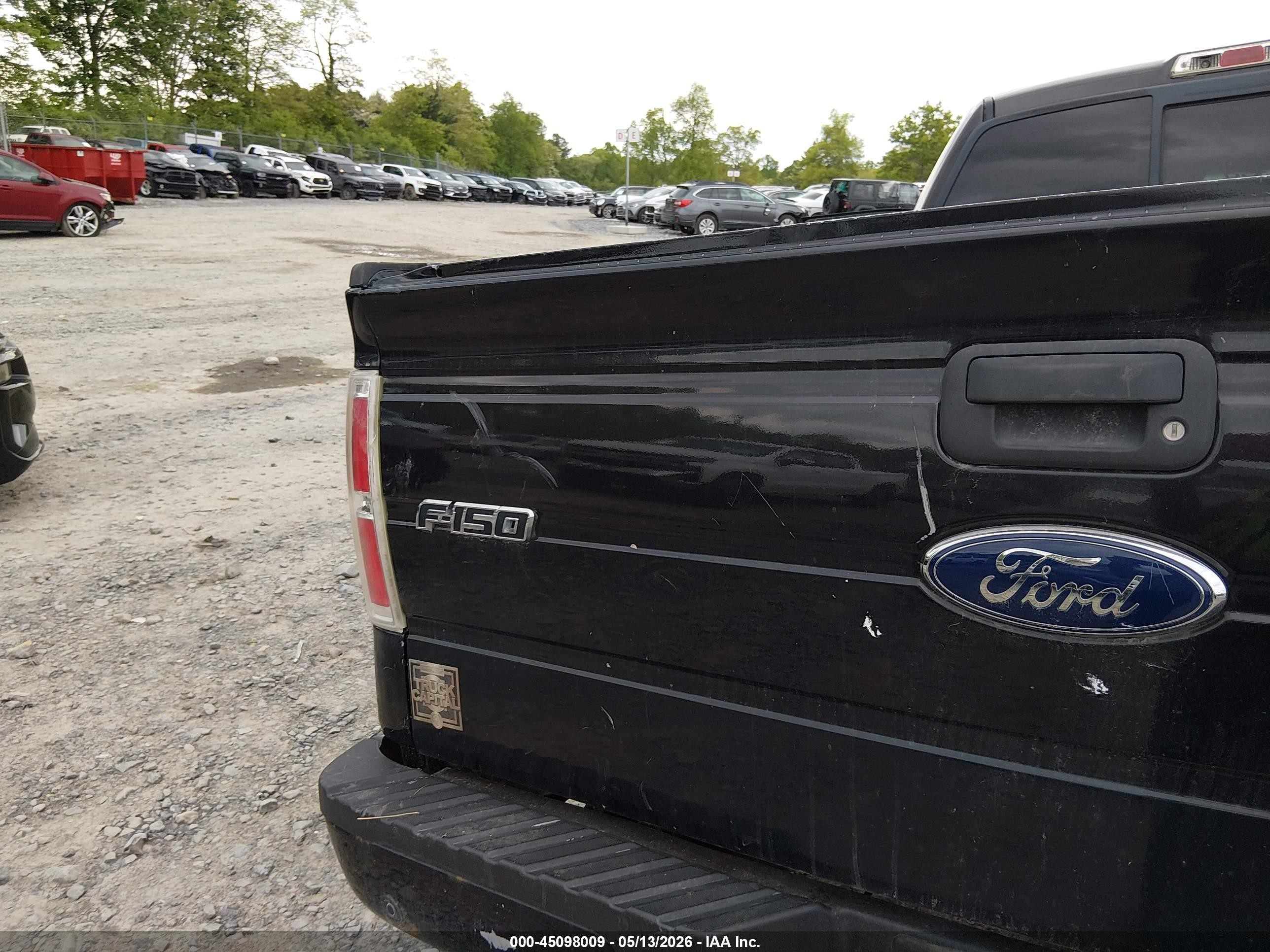 2010 Ford F-150 Fx4 Black vin: 1FTFW1EV4AFD10525