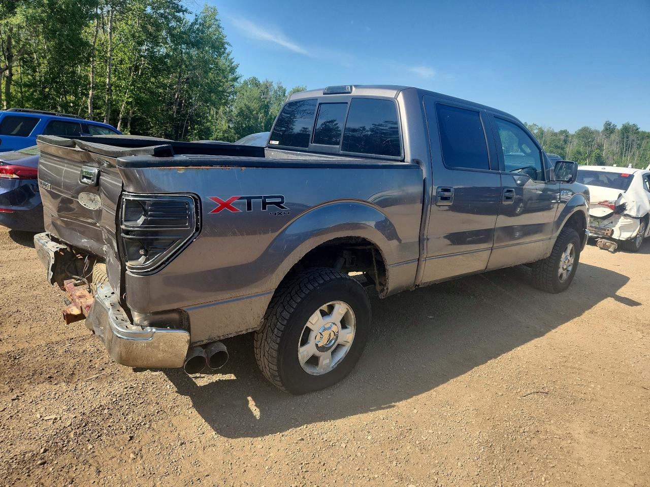 2010 Ford F150 Supercrew Gray vin: 1FTFW1EV4AFD27647