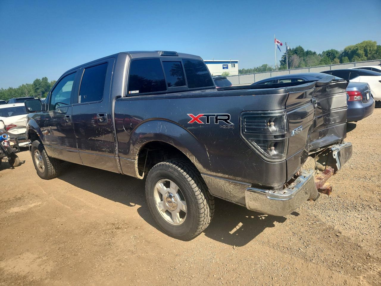 2010 Ford F150 Supercrew Gray vin: 1FTFW1EV4AFD27647