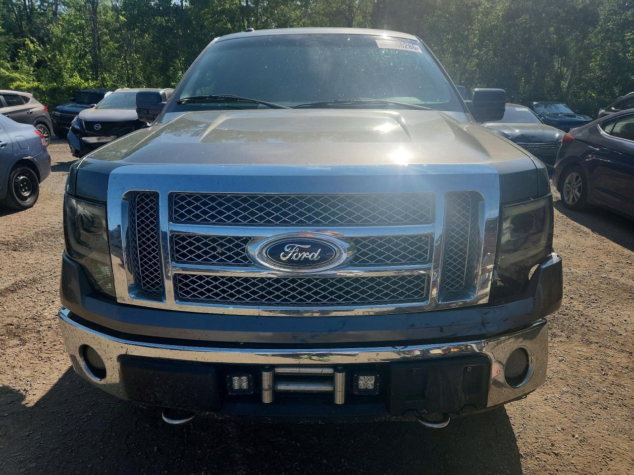 2010 Ford F150 Supercrew Gray vin: 1FTFW1EV4AFD27647