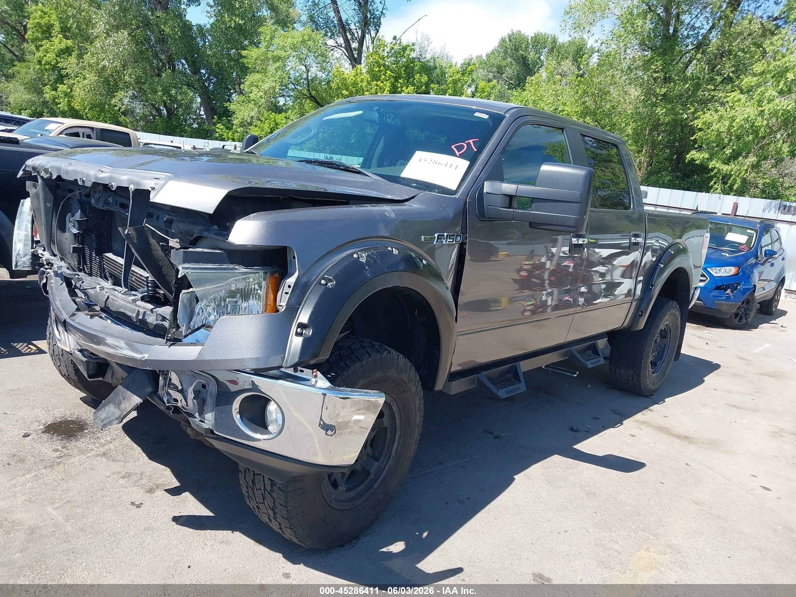 2010 Ford F-150 Fx4/harley-davidson/king Ranch/lariat/platinum/xl/xlt Gray vin: 1FTFW1EV4AFD43556