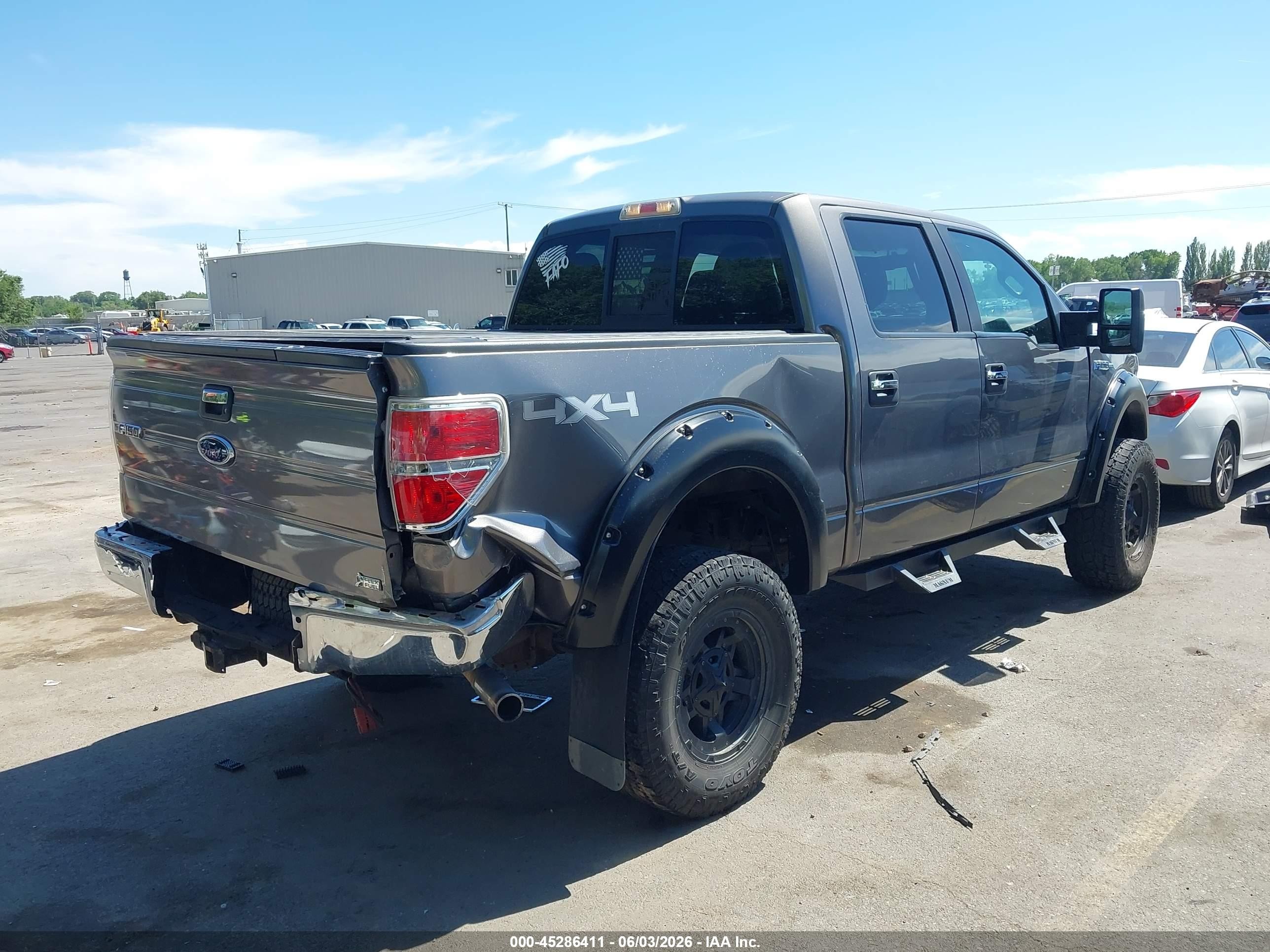 2010 Ford F-150 Fx4/harley-davidson/king Ranch/lariat/platinum/xl/xlt Gray vin: 1FTFW1EV4AFD43556