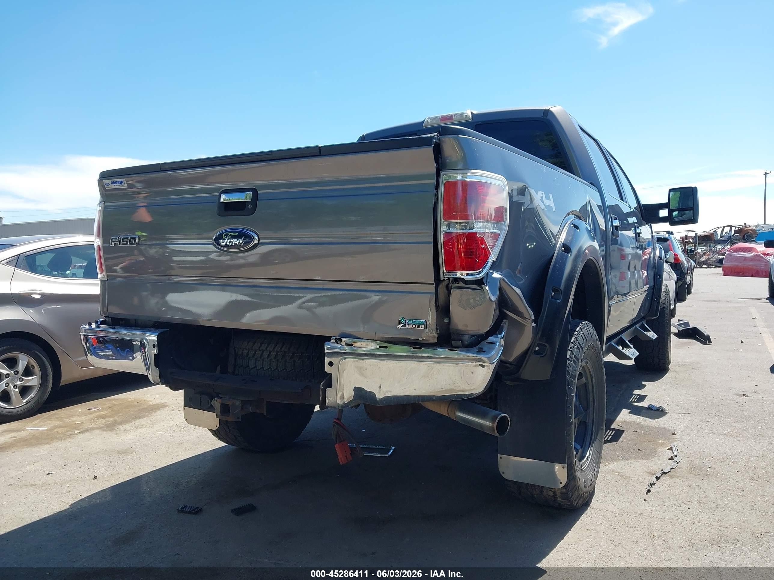 2010 Ford F-150 Fx4/harley-davidson/king Ranch/lariat/platinum/xl/xlt Gray vin: 1FTFW1EV4AFD43556