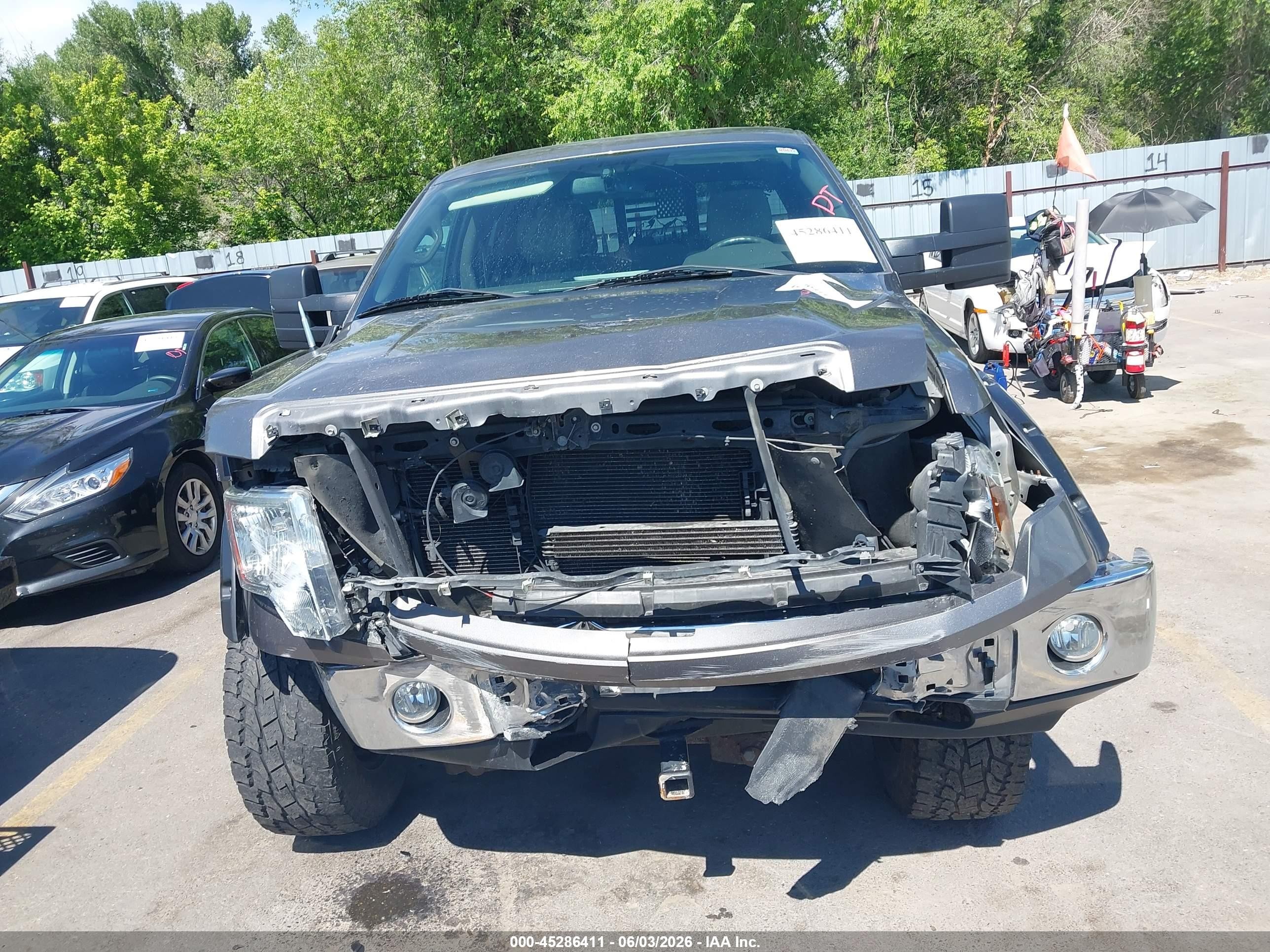 2010 Ford F-150 Fx4/harley-davidson/king Ranch/lariat/platinum/xl/xlt Gray vin: 1FTFW1EV4AFD43556