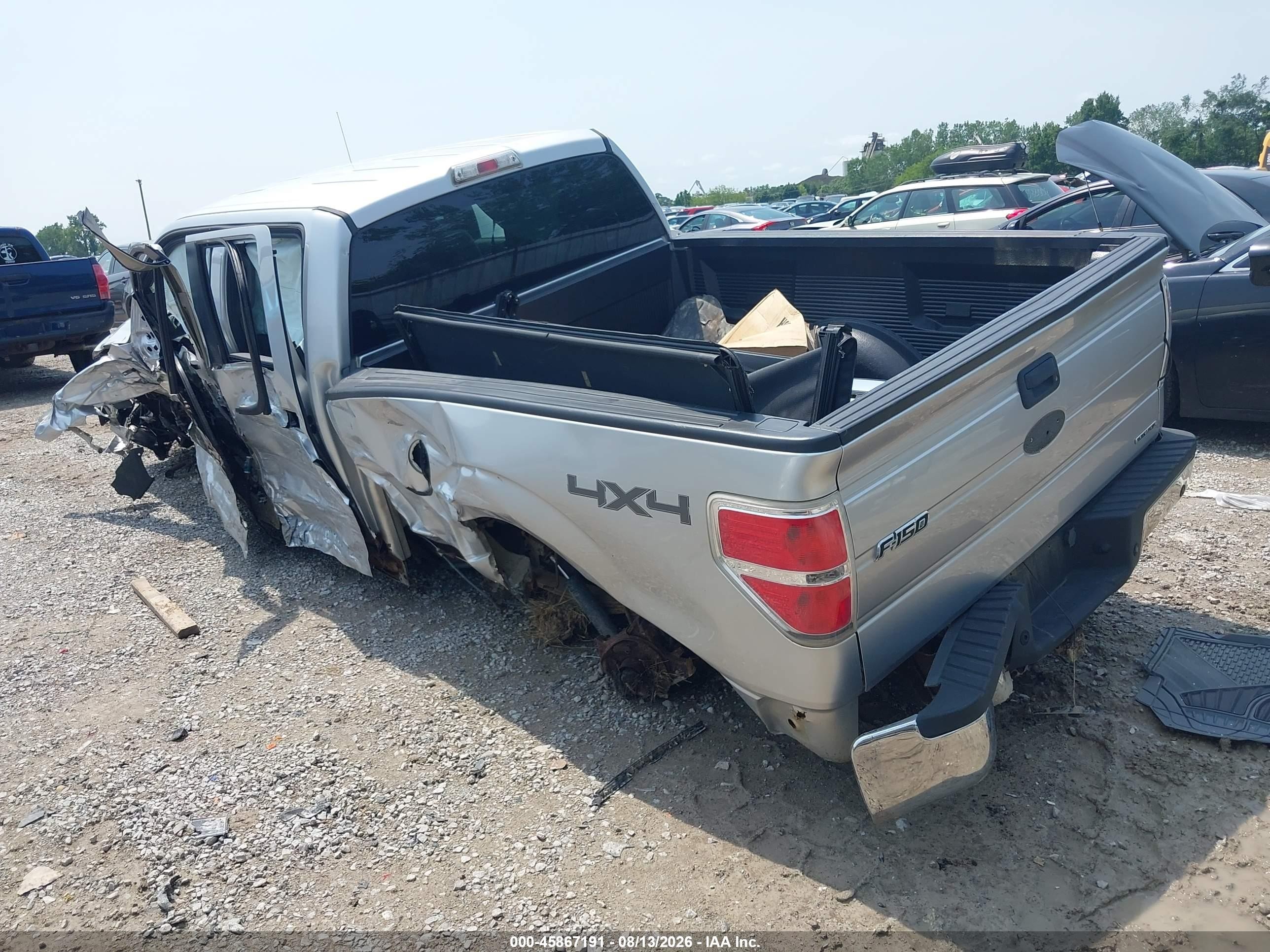 2010 Ford F-150 Fx4/harley-davidson/king Ranch/lariat/platinum/xl/xlt Silver vin: 1FTFW1EV4AFD53178