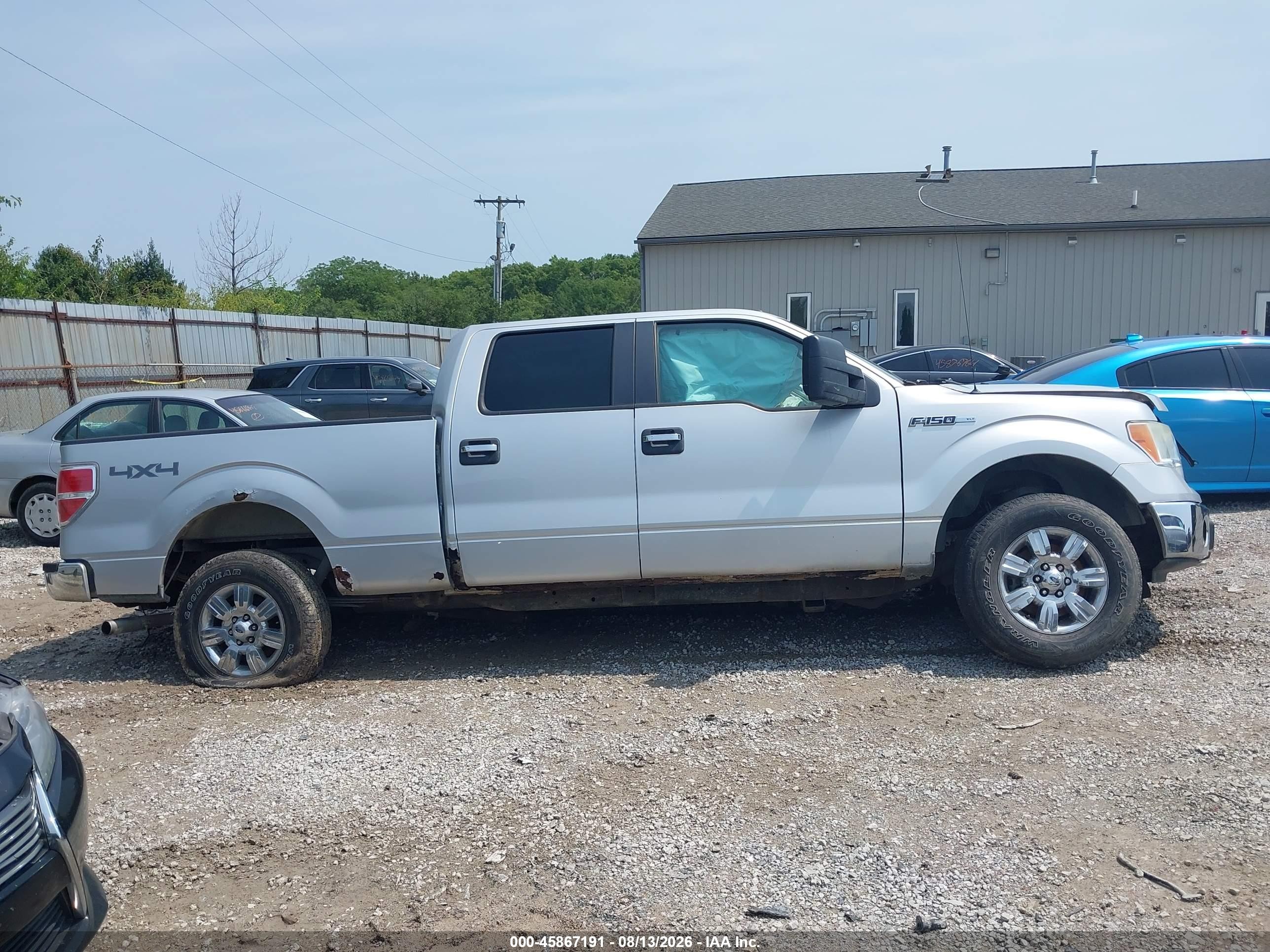 2010 Ford F-150 Fx4/harley-davidson/king Ranch/lariat/platinum/xl/xlt Silver vin: 1FTFW1EV4AFD53178
