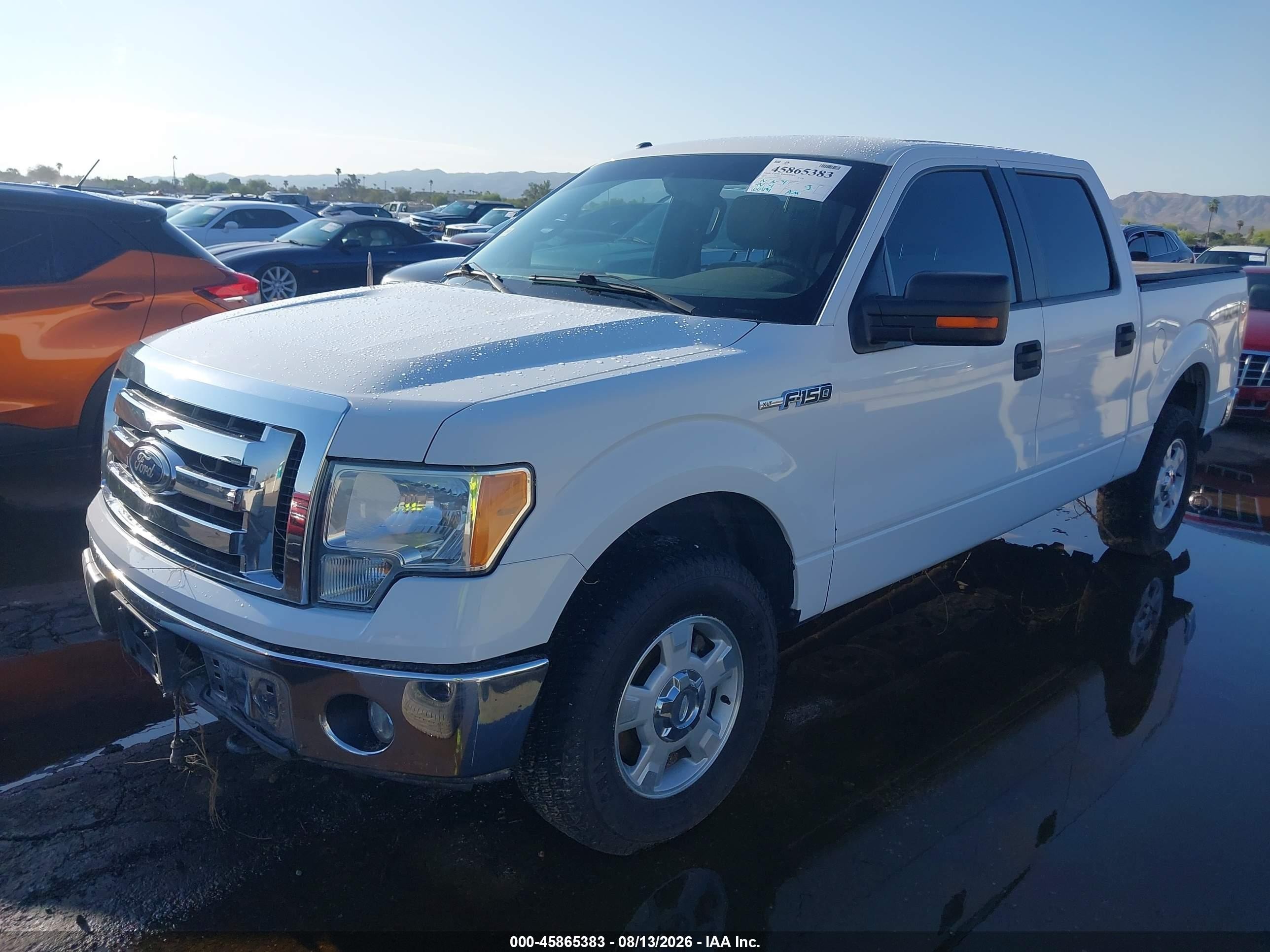 2010 Ford F-150 Fx4/harley-davidson/king Ranch/lariat/platinum/xl/xlt White vin: 1FTFW1EV4AFD55982
