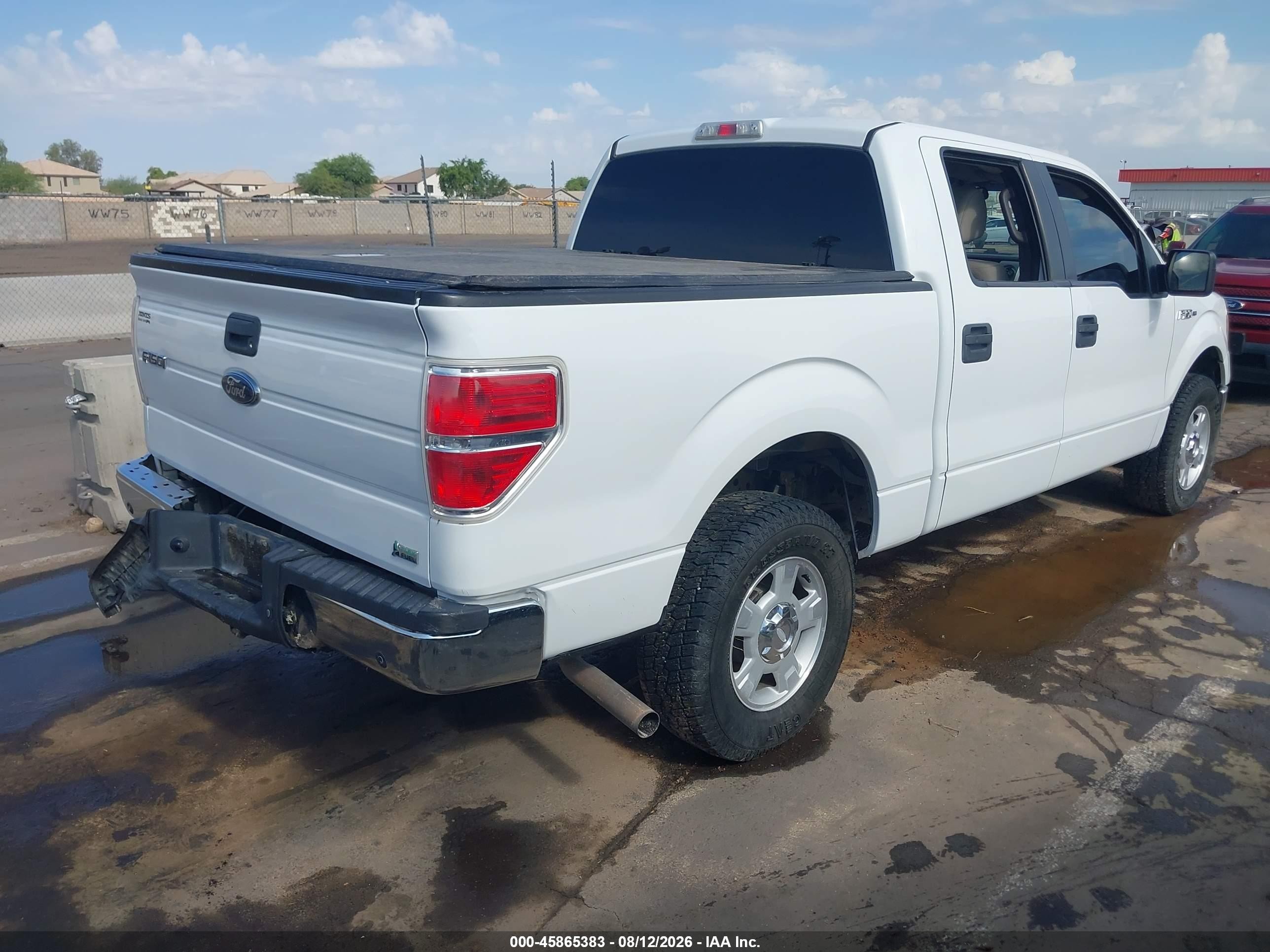 2010 Ford F-150 Fx4/harley-davidson/king Ranch/lariat/platinum/xl/xlt White vin: 1FTFW1EV4AFD55982