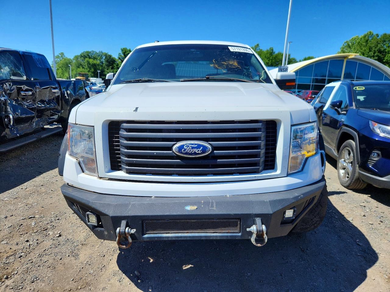 2010 Ford F150 Supercrew White vin: 1FTFW1EV4AFD67727