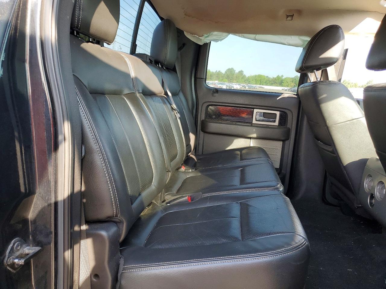 2010 Ford F150 Supercrew Black vin: 1FTFW1EV4AFD73382
