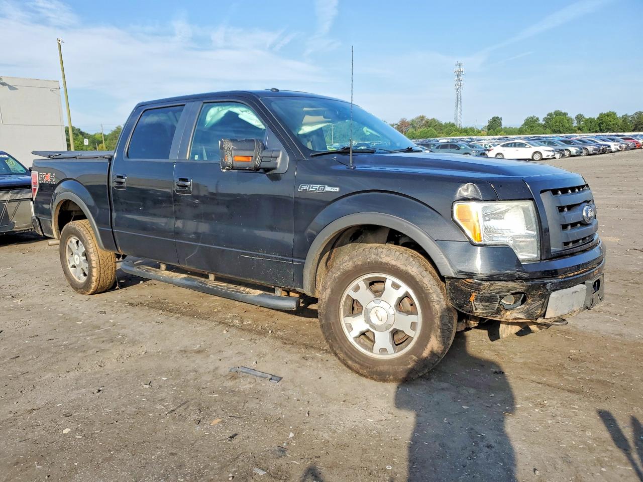 2010 Ford F150 Supercrew Black vin: 1FTFW1EV4AFD73382