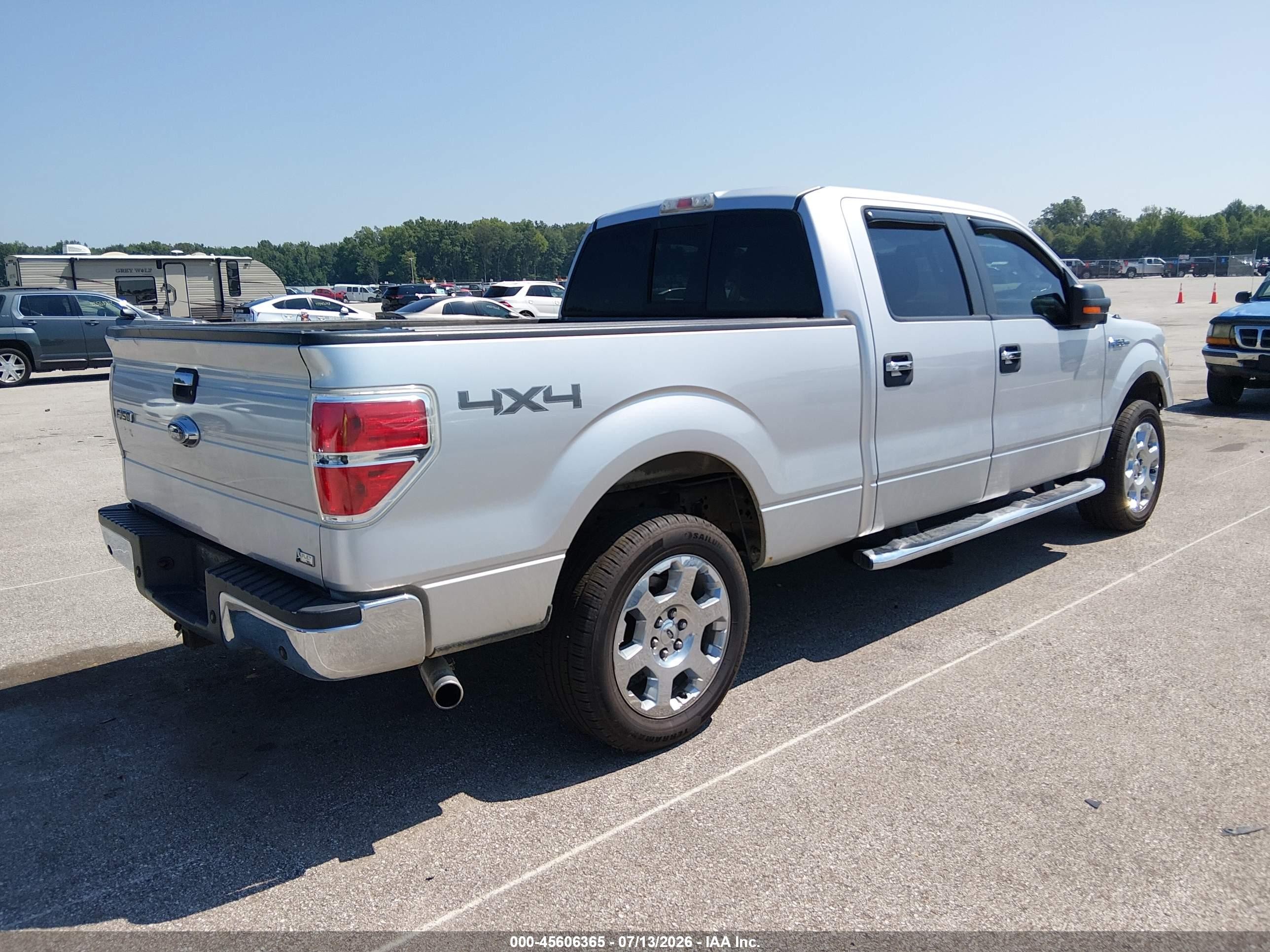 2010 Ford F-150 Fx4/harley-davidson/king Ranch/lariat/platinum/xl/xlt Silver vin: 1FTFW1EV4AFD76203