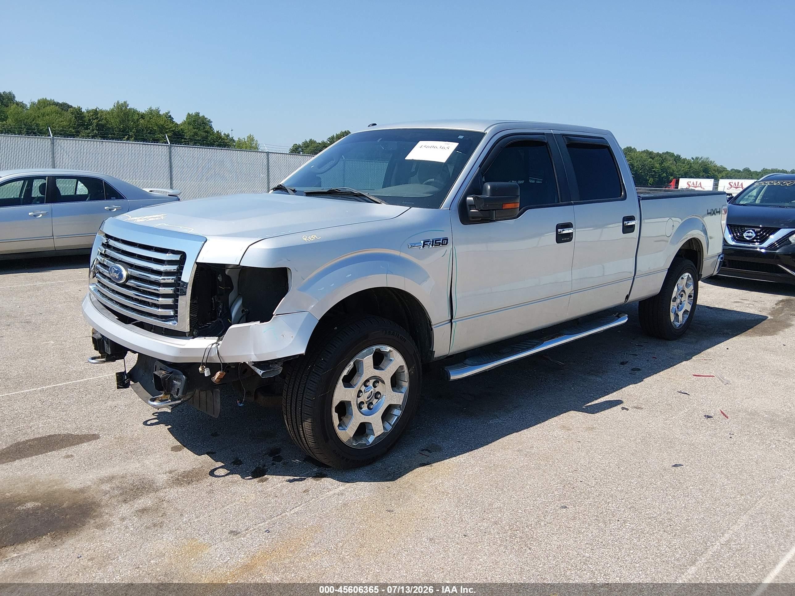 2010 Ford F-150 Fx4/harley-davidson/king Ranch/lariat/platinum/xl/xlt Silver vin: 1FTFW1EV4AFD76203