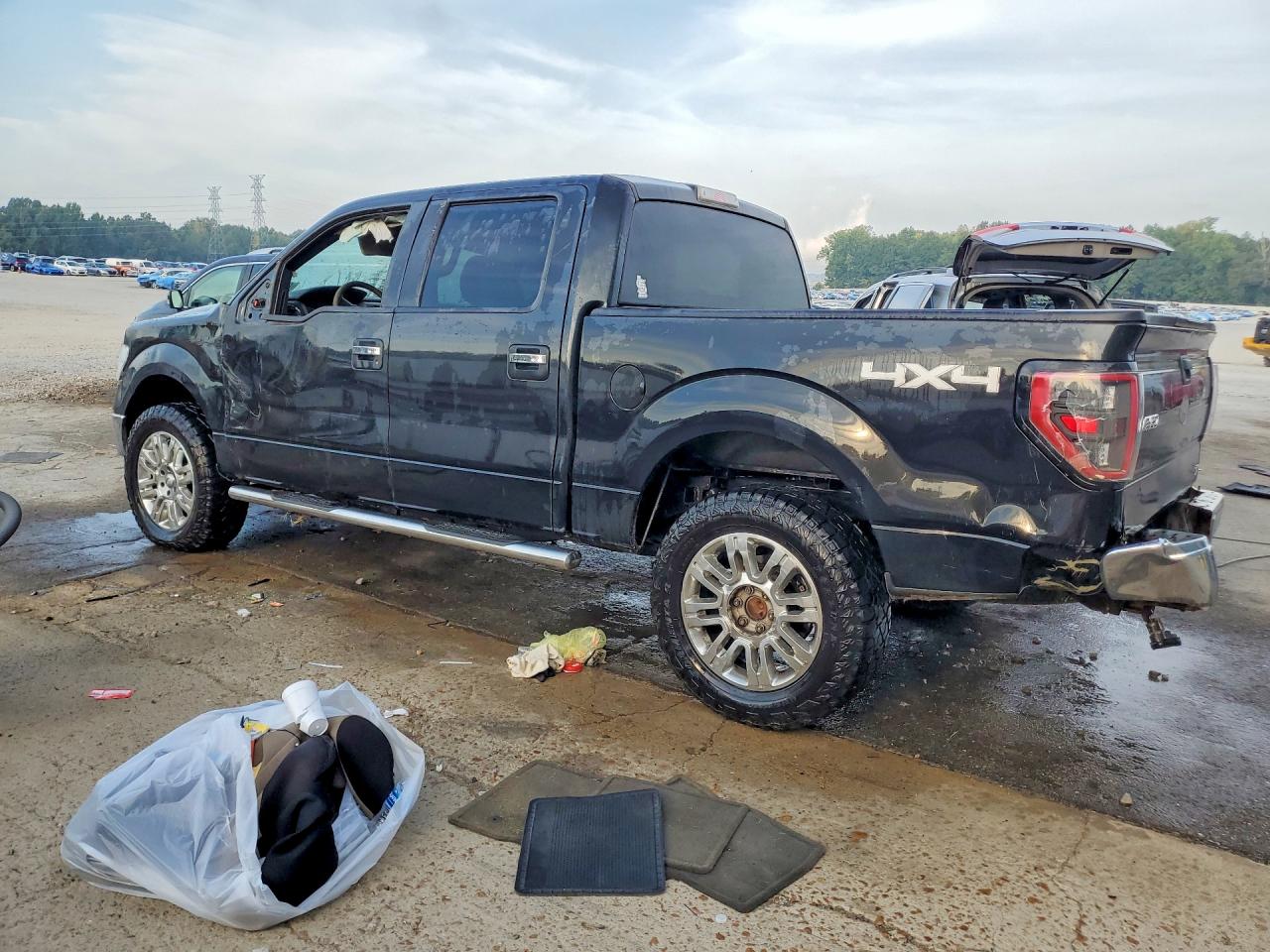 2010 Ford F150 Supercrew Black vin: 1FTFW1EV4AFD82728