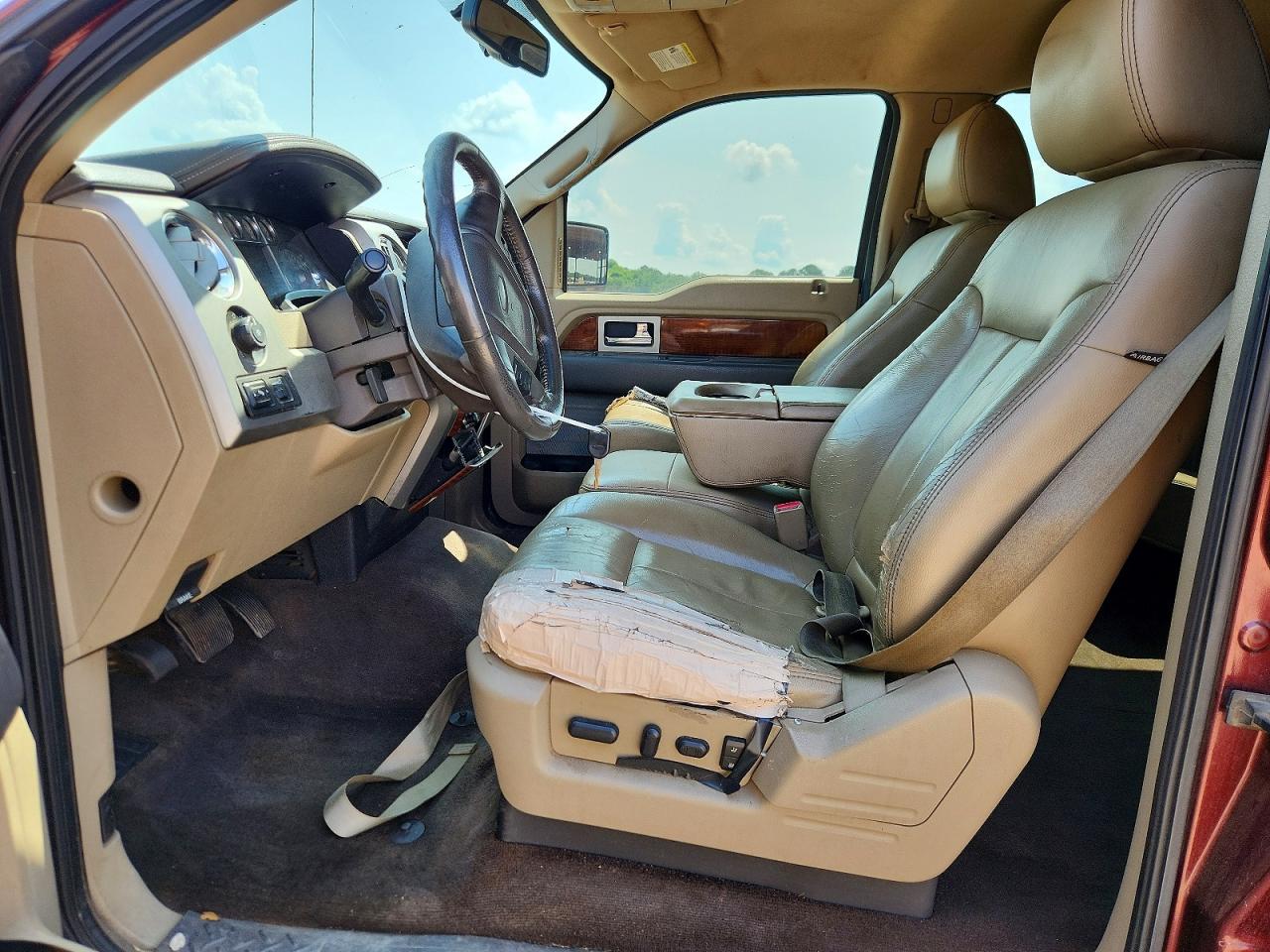2010 Ford F150 Supercrew Maroon vin: 1FTFW1EV4AFD83362