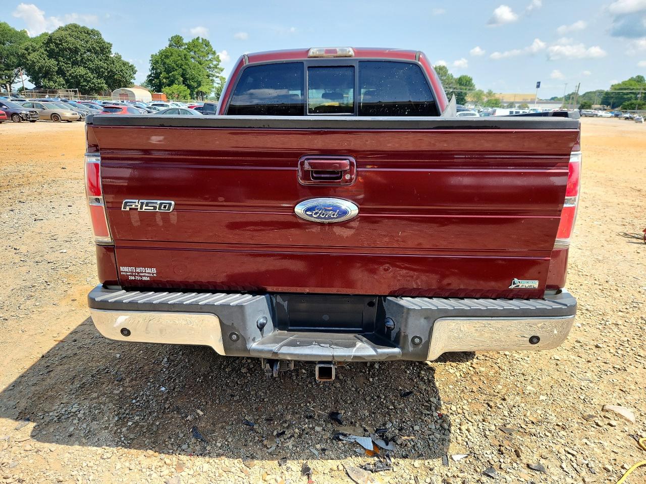 2010 Ford F150 Supercrew Maroon vin: 1FTFW1EV4AFD83362