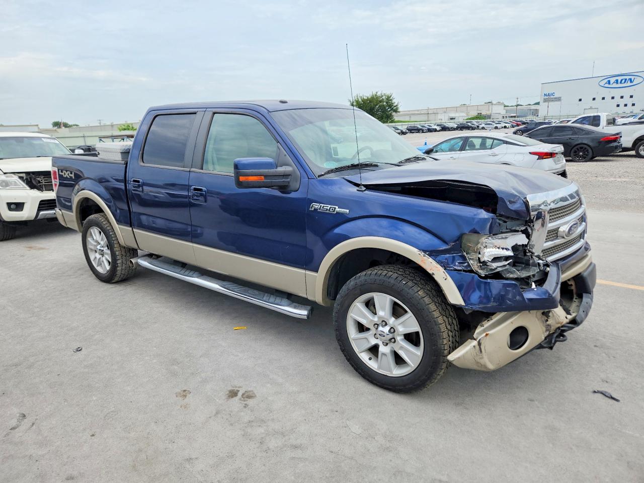 2010 Ford F150 Supercrew Blue vin: 1FTFW1EV4AFD84642