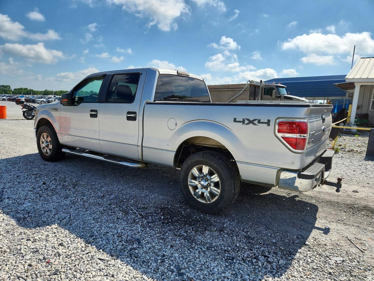 2010 Ford F150 Supercrew Silver vin: 1FTFW1EV4AFD87606