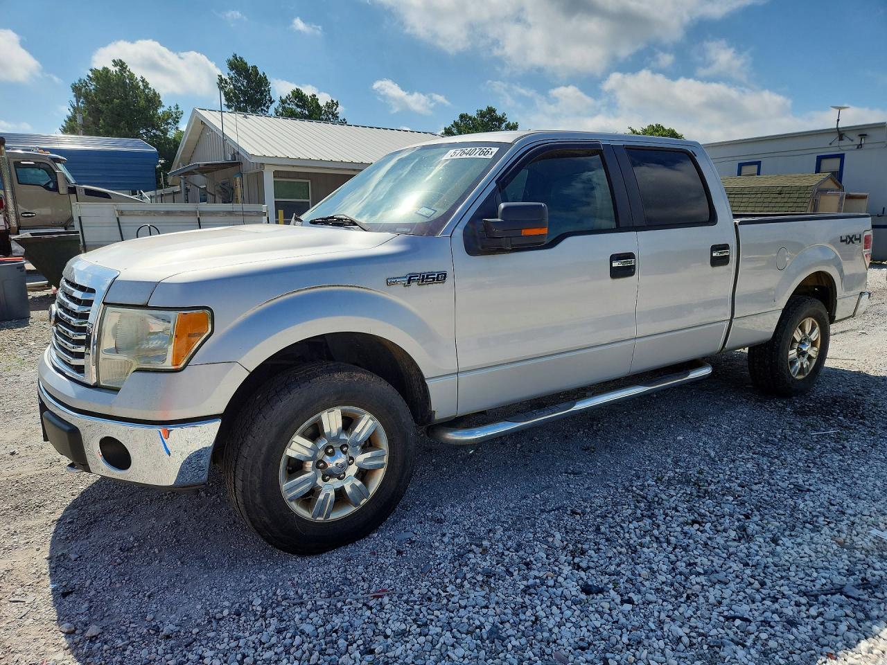 2010 Ford F150 Supercrew Silver vin: 1FTFW1EV4AFD87606