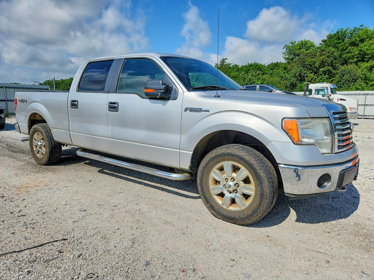 2010 Ford F150 Supercrew Silver vin: 1FTFW1EV4AFD87606