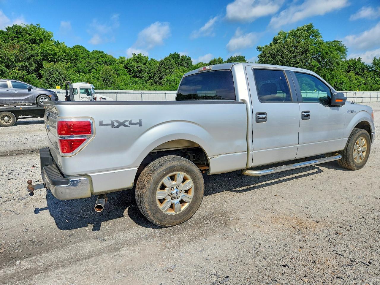 2010 Ford F150 Supercrew Silver vin: 1FTFW1EV4AFD87606