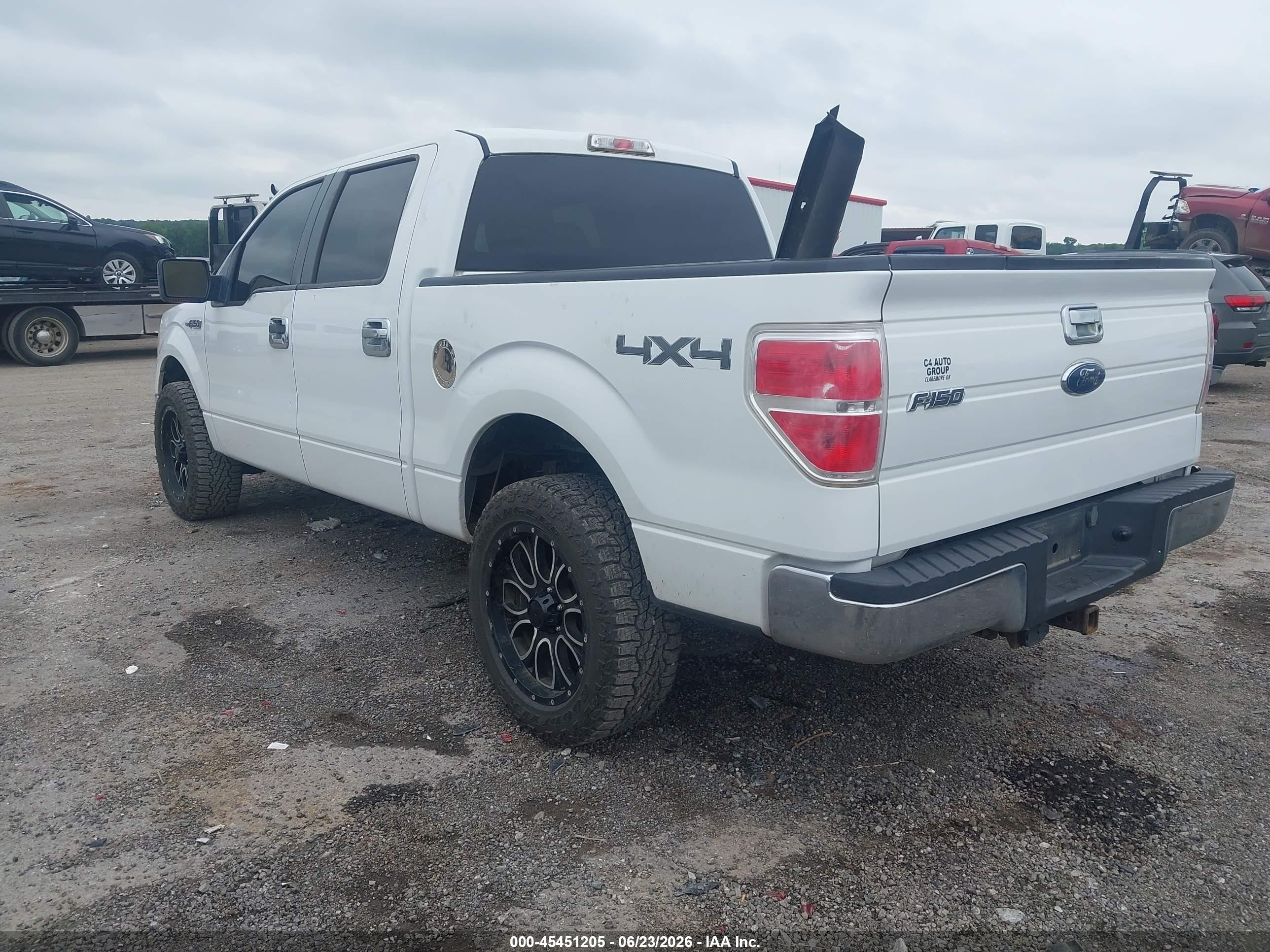 2010 Ford F-150 Fx4/harley-davidson/king Ranch/lariat/platinum/xl/xlt White vin: 1FTFW1EV4AKB57698