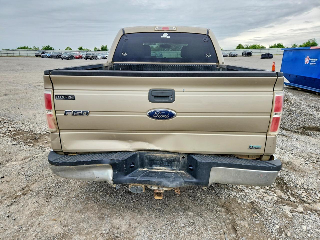 2010 Ford F-150 Золотой vin: 1FTFW1EV4AKE10955