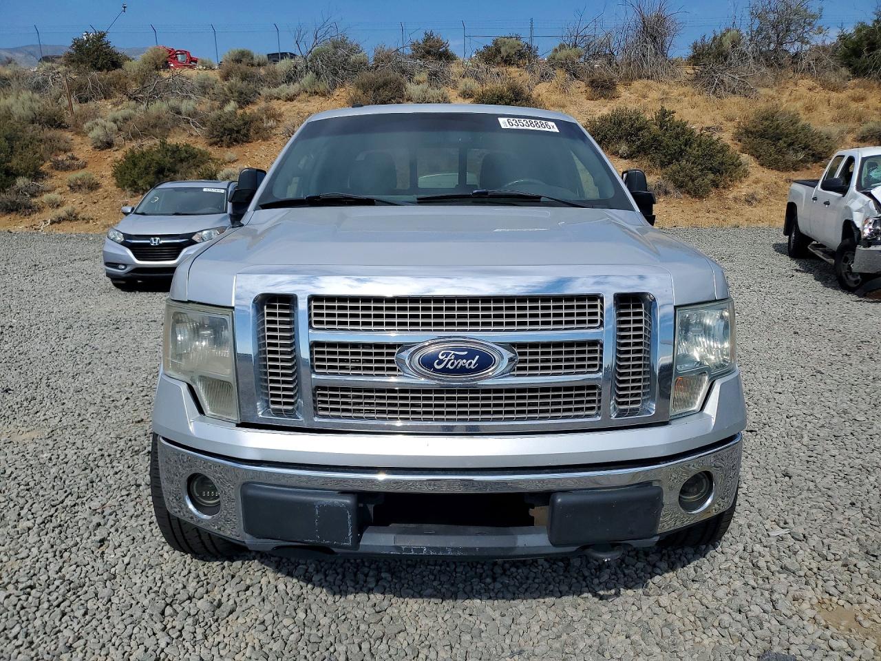 2010 Ford F150 Supercrew Silver vin: 1FTFW1EV4AKE38111