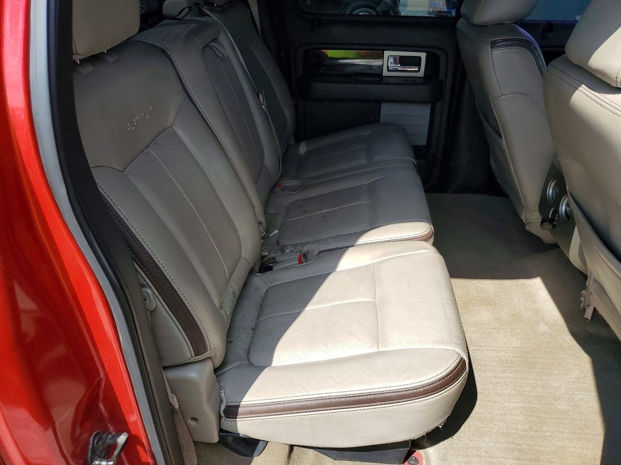 2010 Ford F150 Supercrew Red vin: 1FTFW1EV5AFA02456