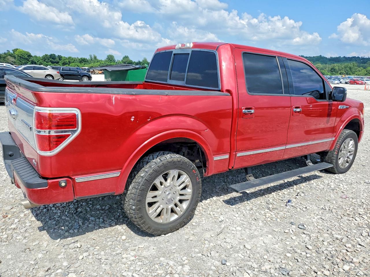 2010 Ford F150 Supercrew Red vin: 1FTFW1EV5AFA02456