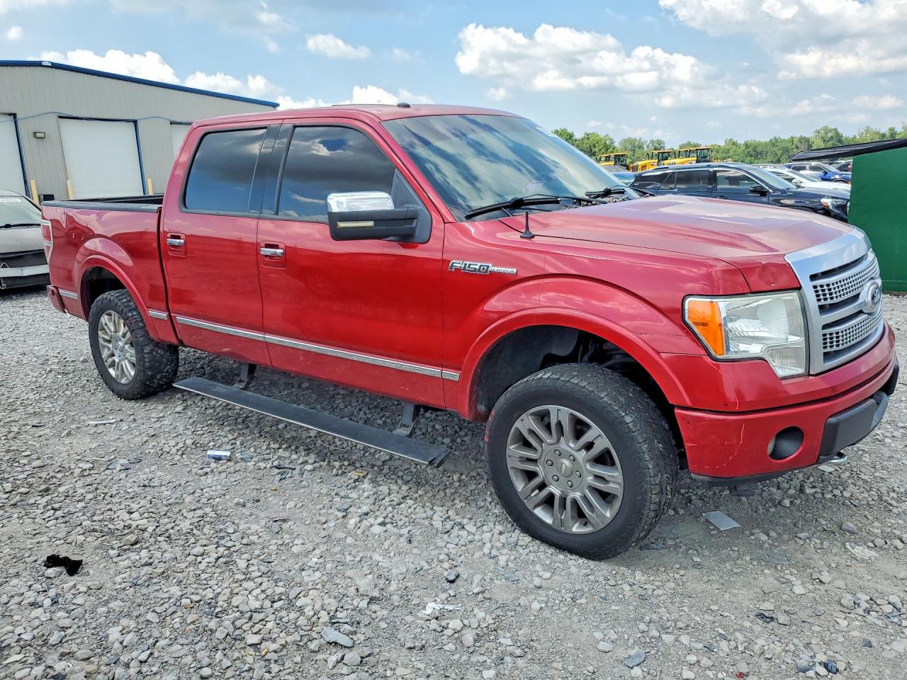 2010 Ford F150 Supercrew Red vin: 1FTFW1EV5AFA02456