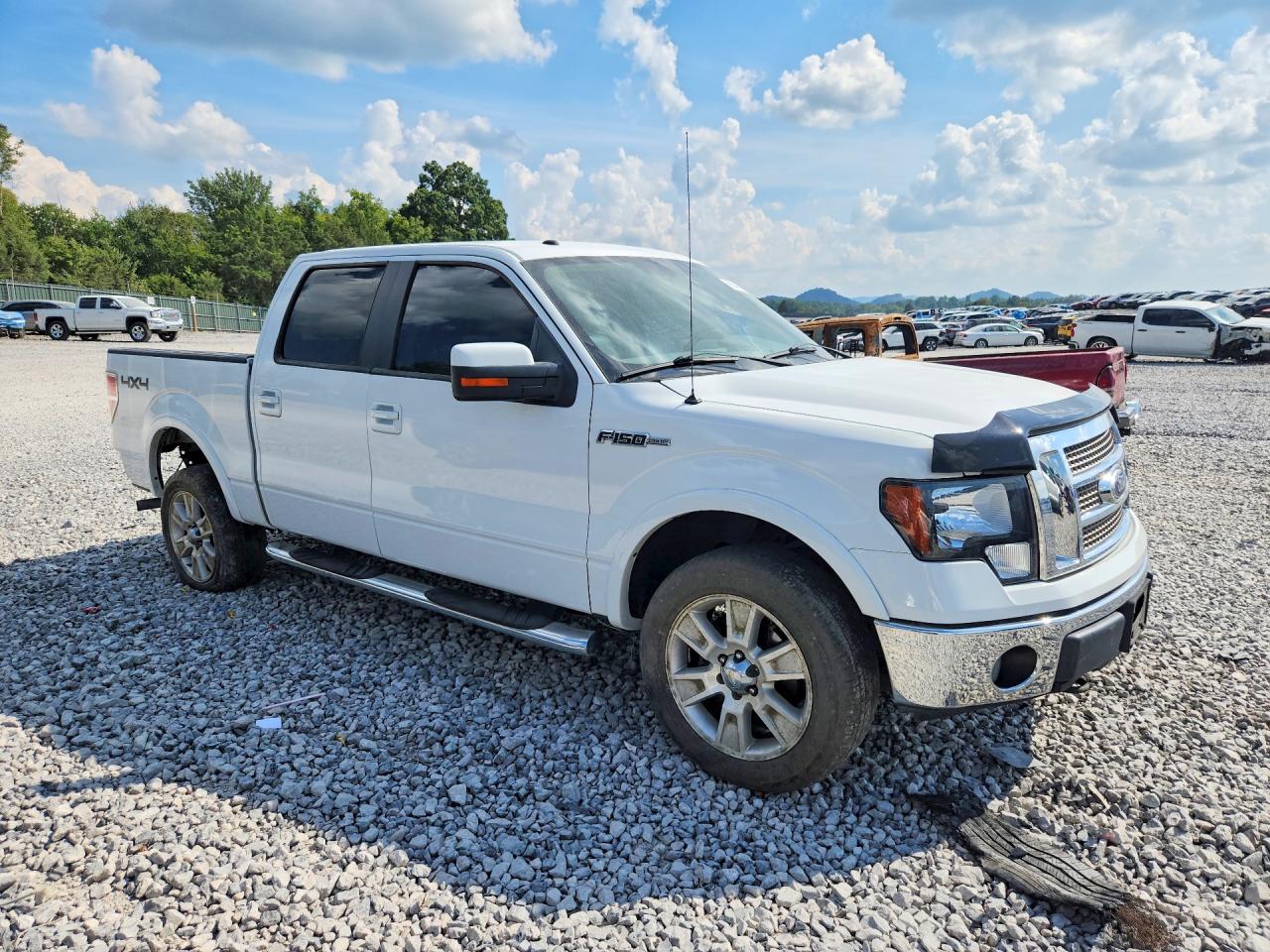 2010 Ford F150 Supercrew White vin: 1FTFW1EV5AFA29043
