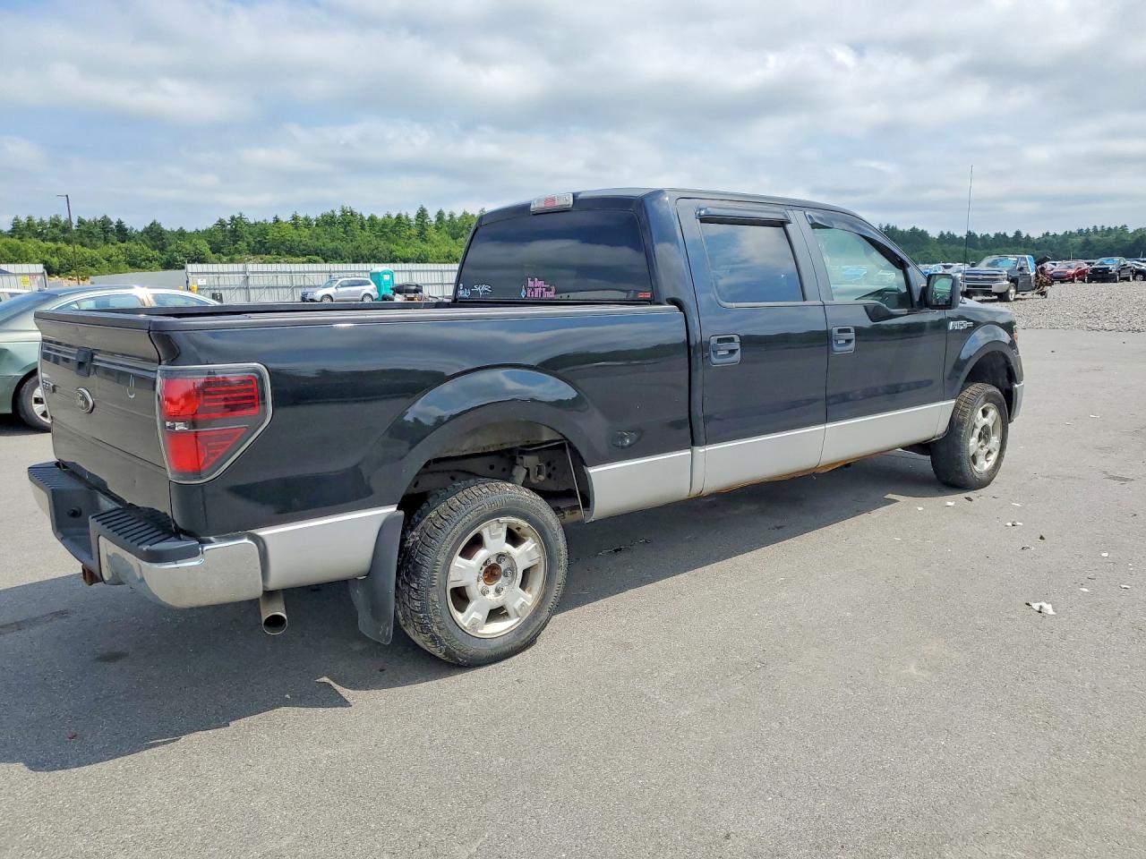 2010 Ford F150 Supercrew Black vin: 1FTFW1EV5AFA55092
