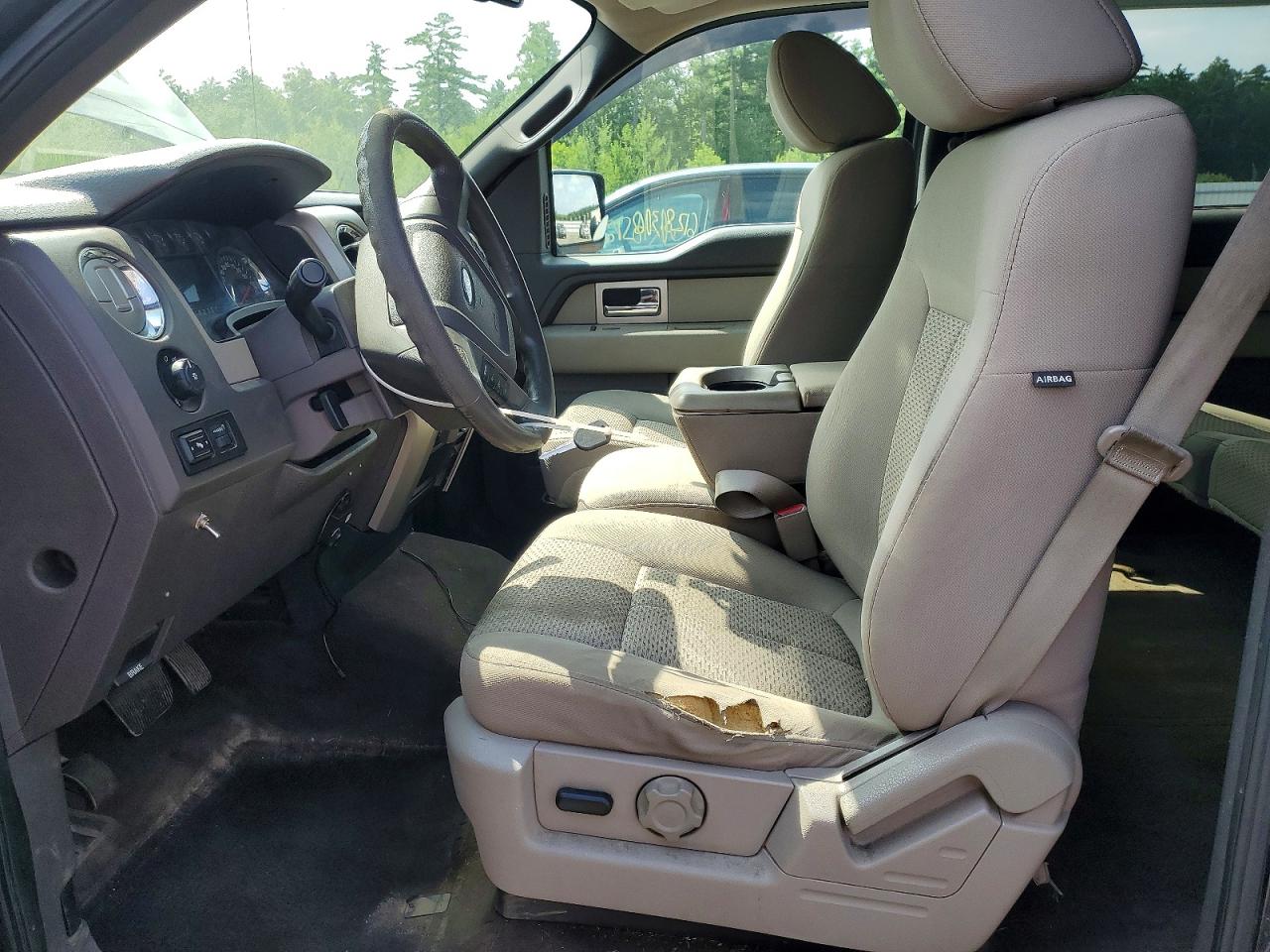 2010 Ford F150 Supercrew Black vin: 1FTFW1EV5AFA55092