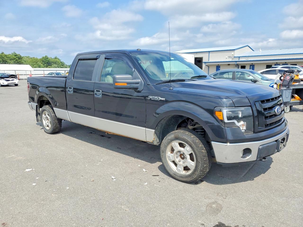 2010 Ford F150 Supercrew Black vin: 1FTFW1EV5AFA55092