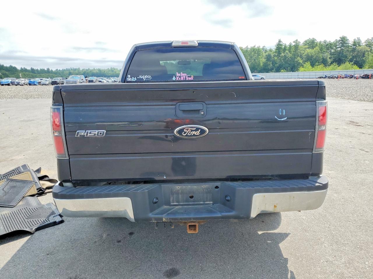 2010 Ford F150 Supercrew Black vin: 1FTFW1EV5AFA55092