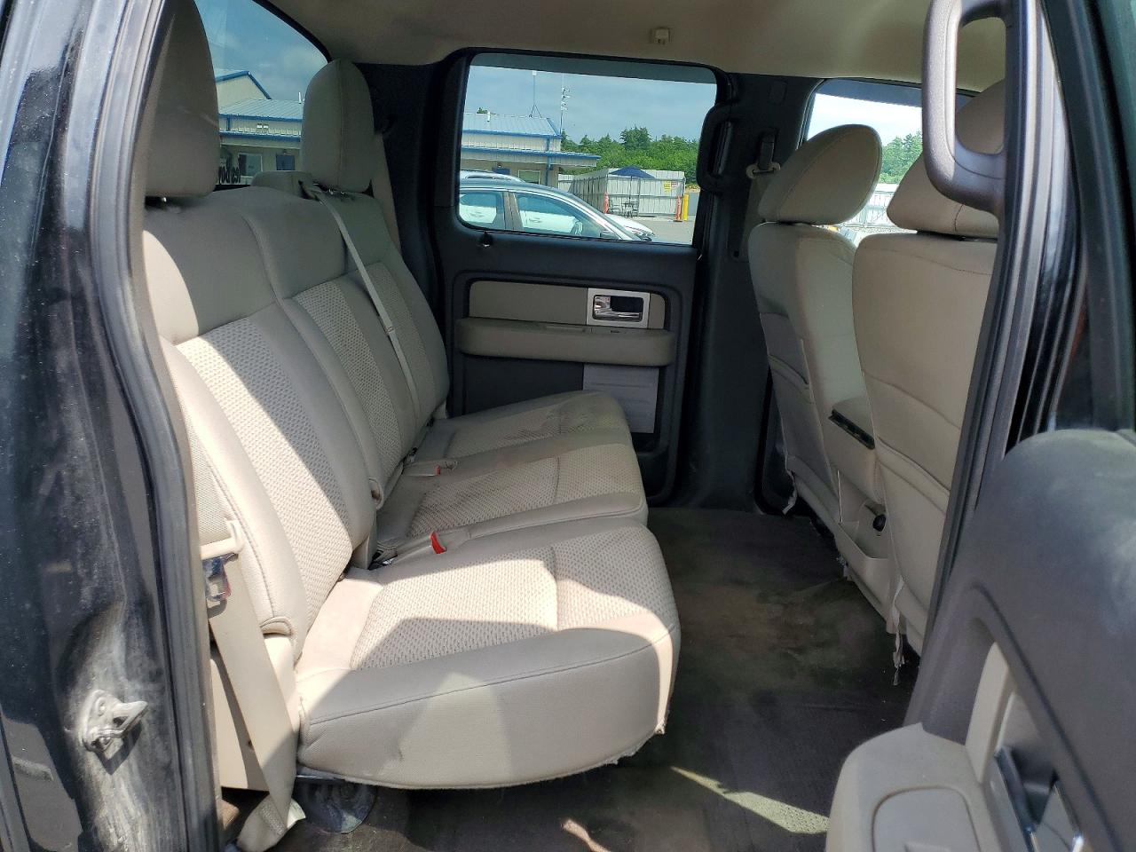 2010 Ford F150 Supercrew Black vin: 1FTFW1EV5AFA55092
