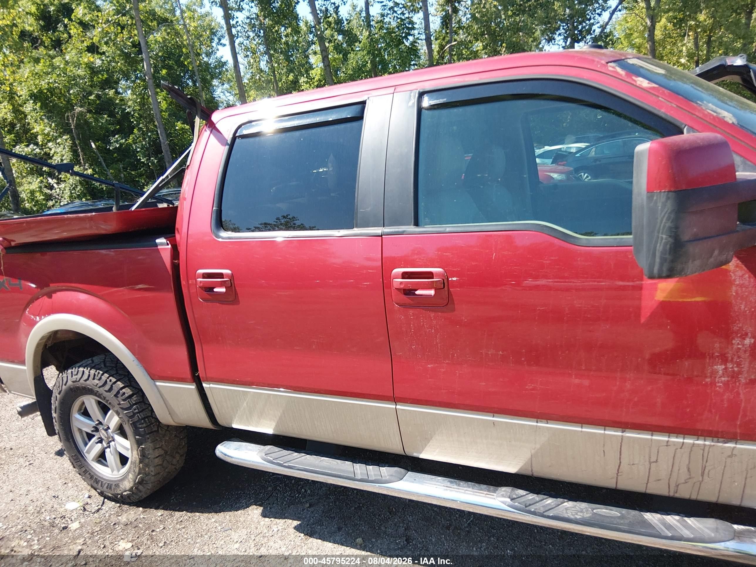 2010 Ford F-150 Fx4/harley-davidson/king Ranch/lariat/platinum/xl/xlt Красный vin: 1FTFW1EV5AFA62172