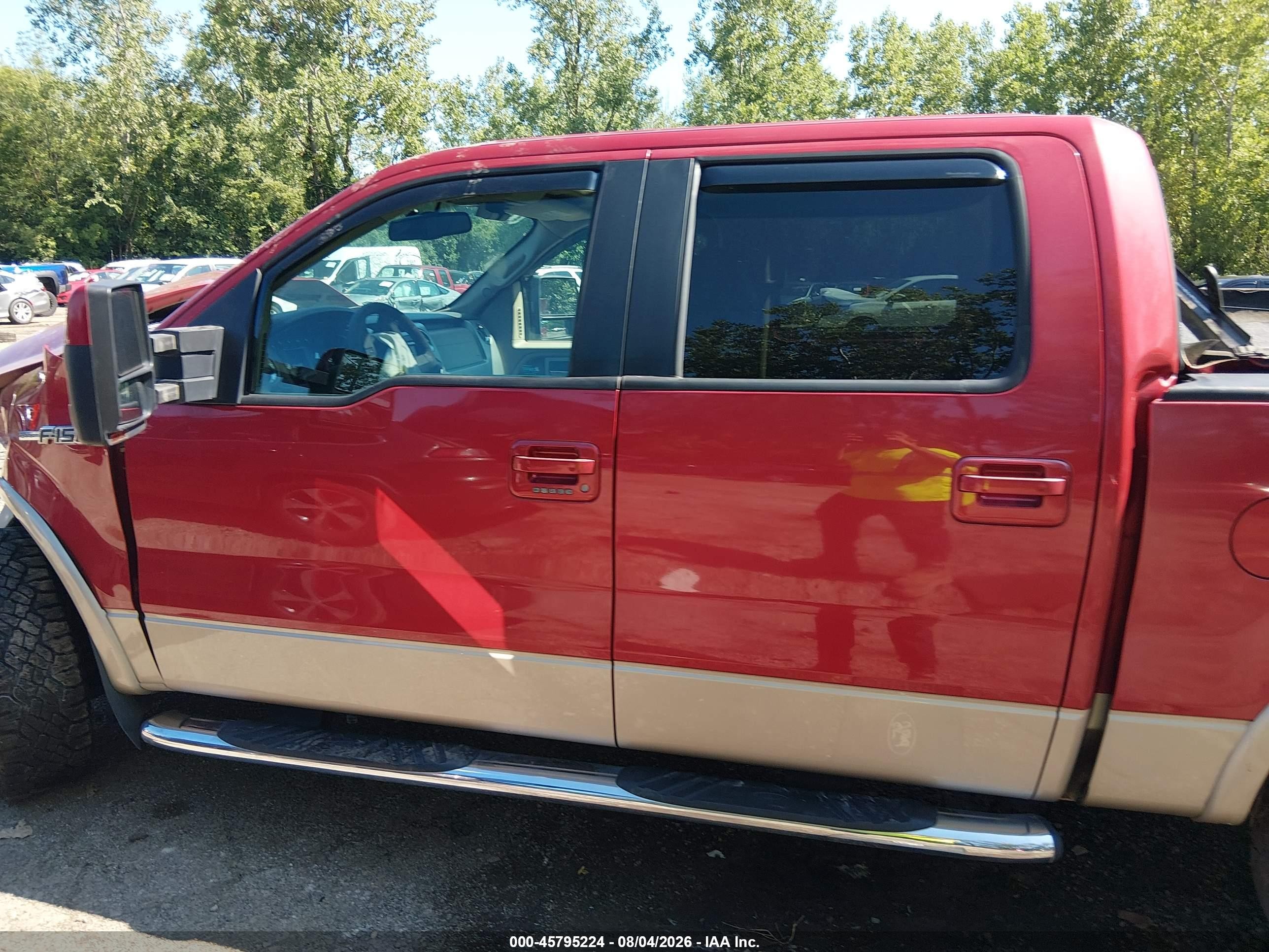 2010 Ford F-150 Fx4/harley-davidson/king Ranch/lariat/platinum/xl/xlt Красный vin: 1FTFW1EV5AFA62172