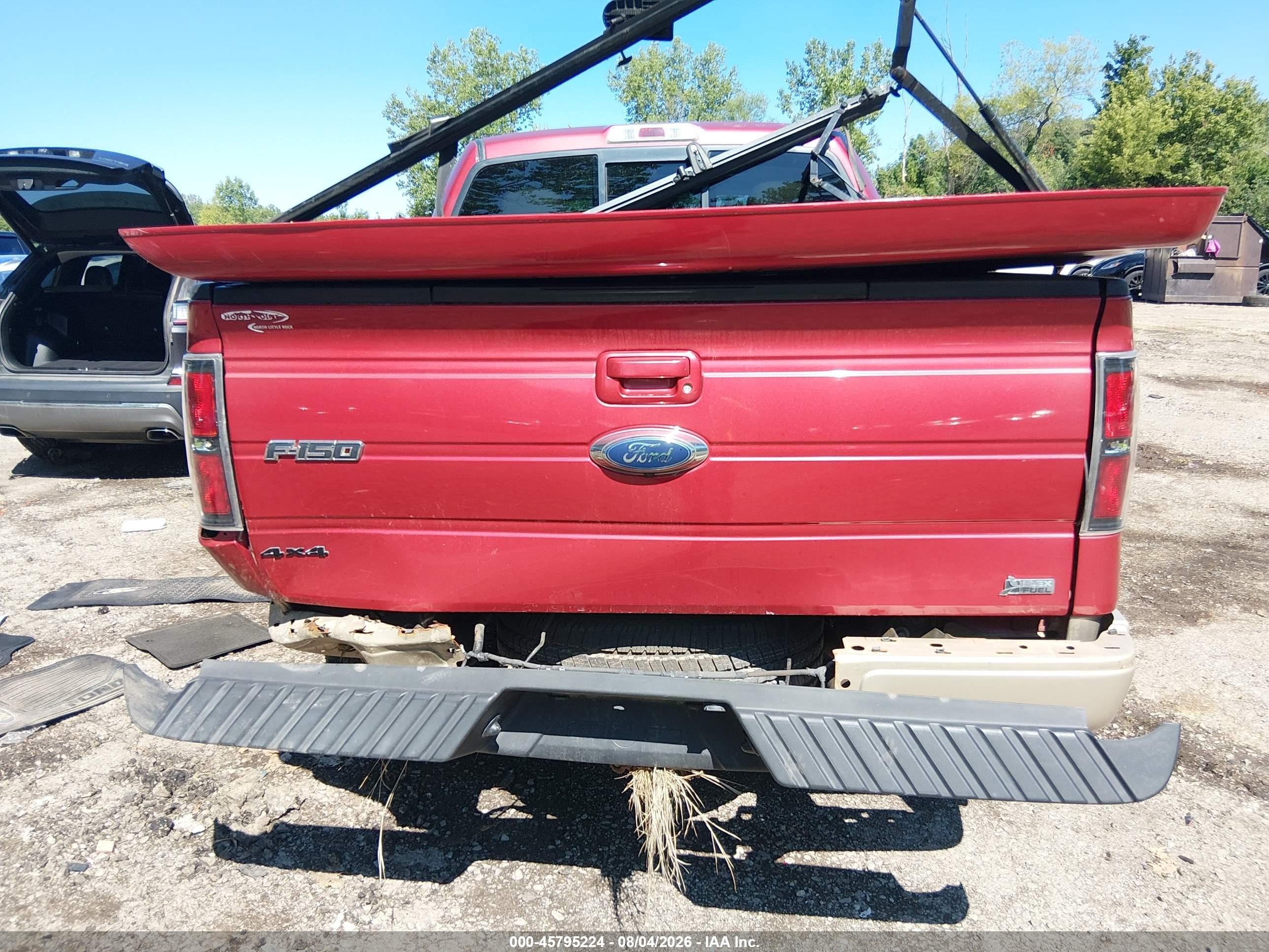 2010 Ford F-150 Fx4/harley-davidson/king Ranch/lariat/platinum/xl/xlt Красный vin: 1FTFW1EV5AFA62172