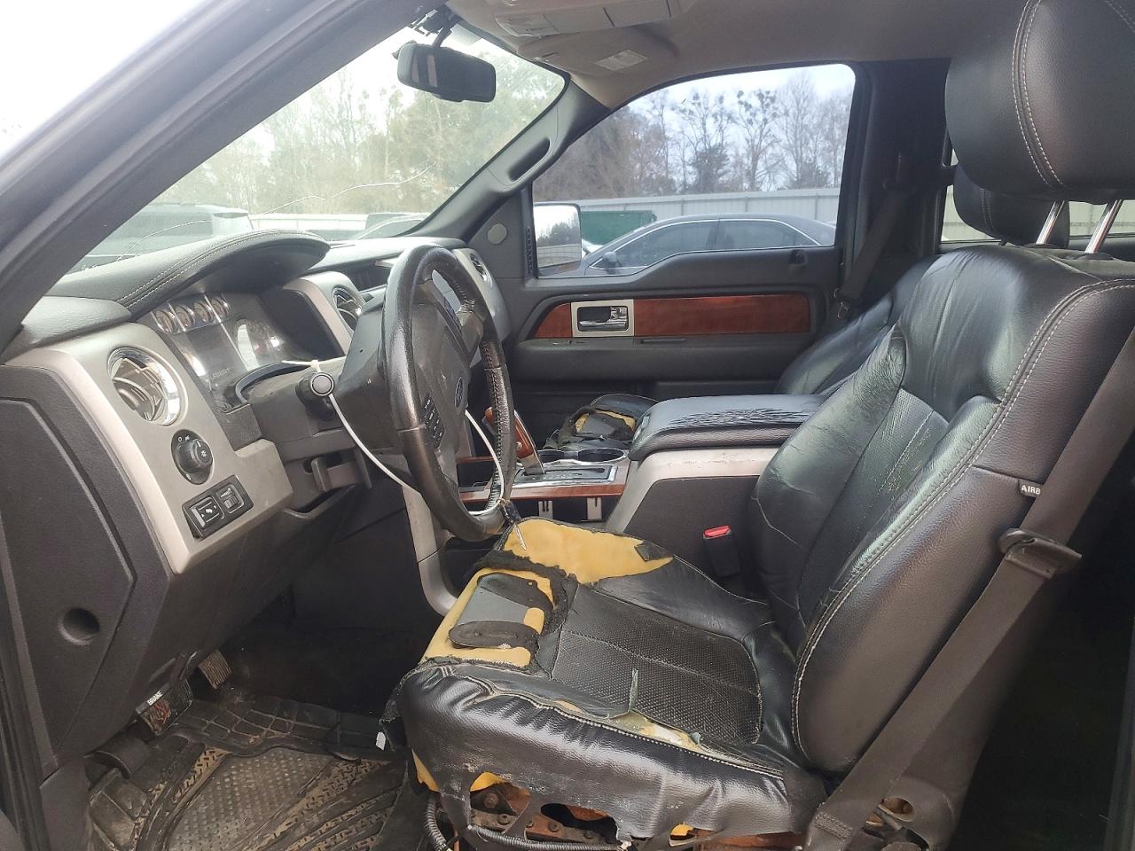 2010 Ford F150 Supercrew Black vin: 1FTFW1EV5AFB06414