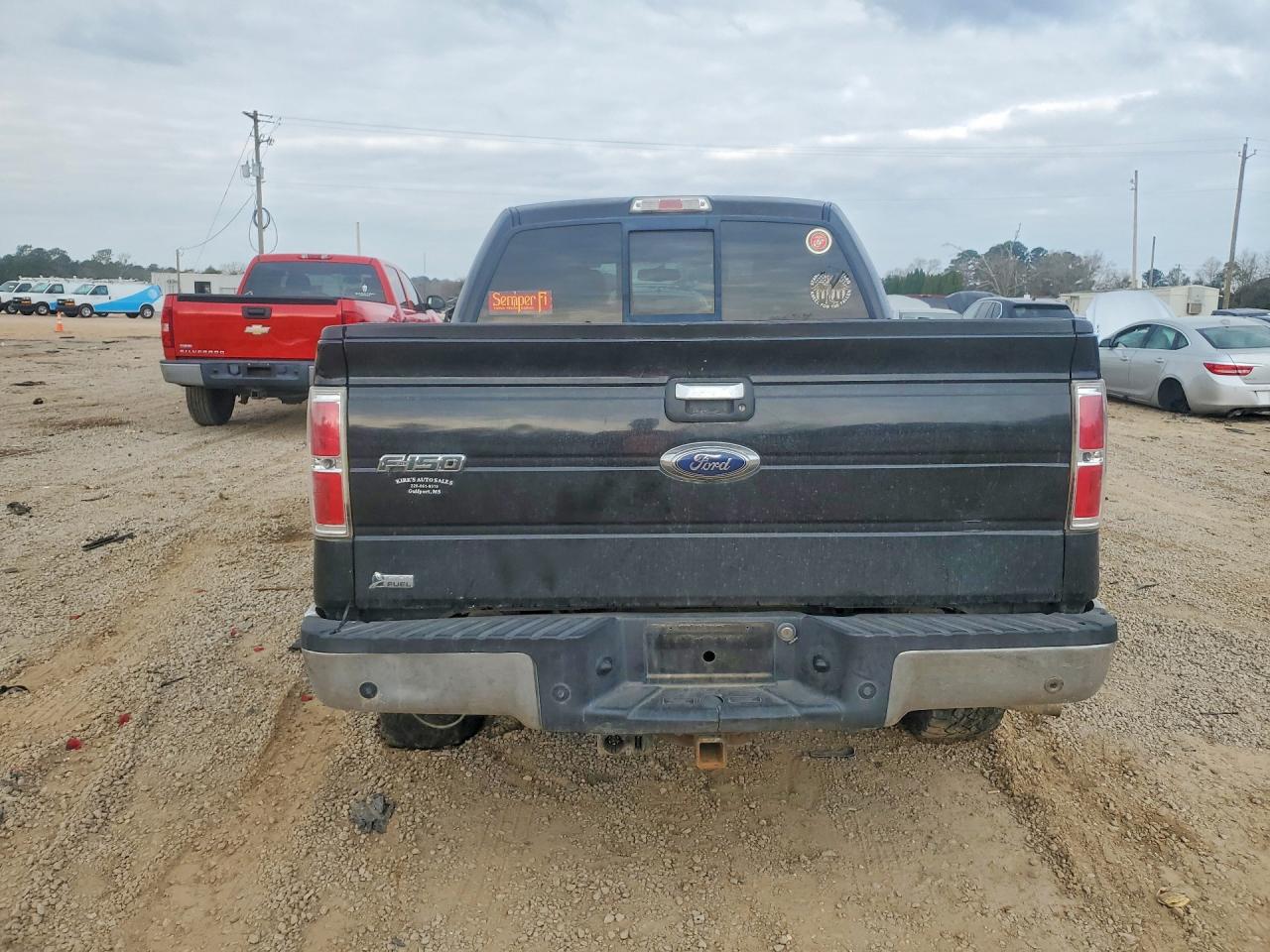 2010 Ford F150 Supercrew Black vin: 1FTFW1EV5AFB06414