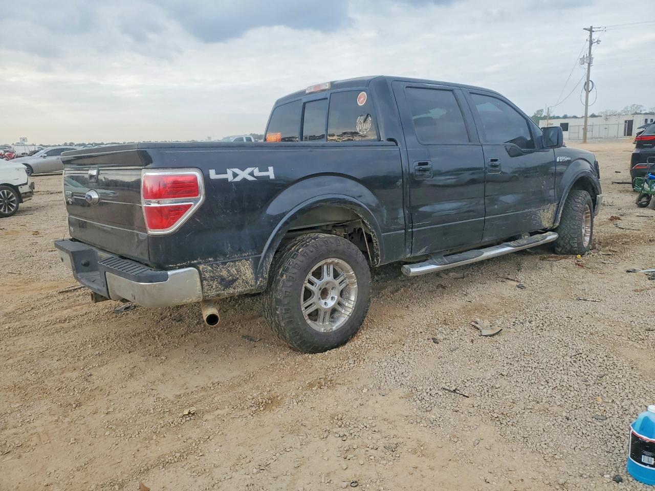 2010 Ford F150 Supercrew Black vin: 1FTFW1EV5AFB06414