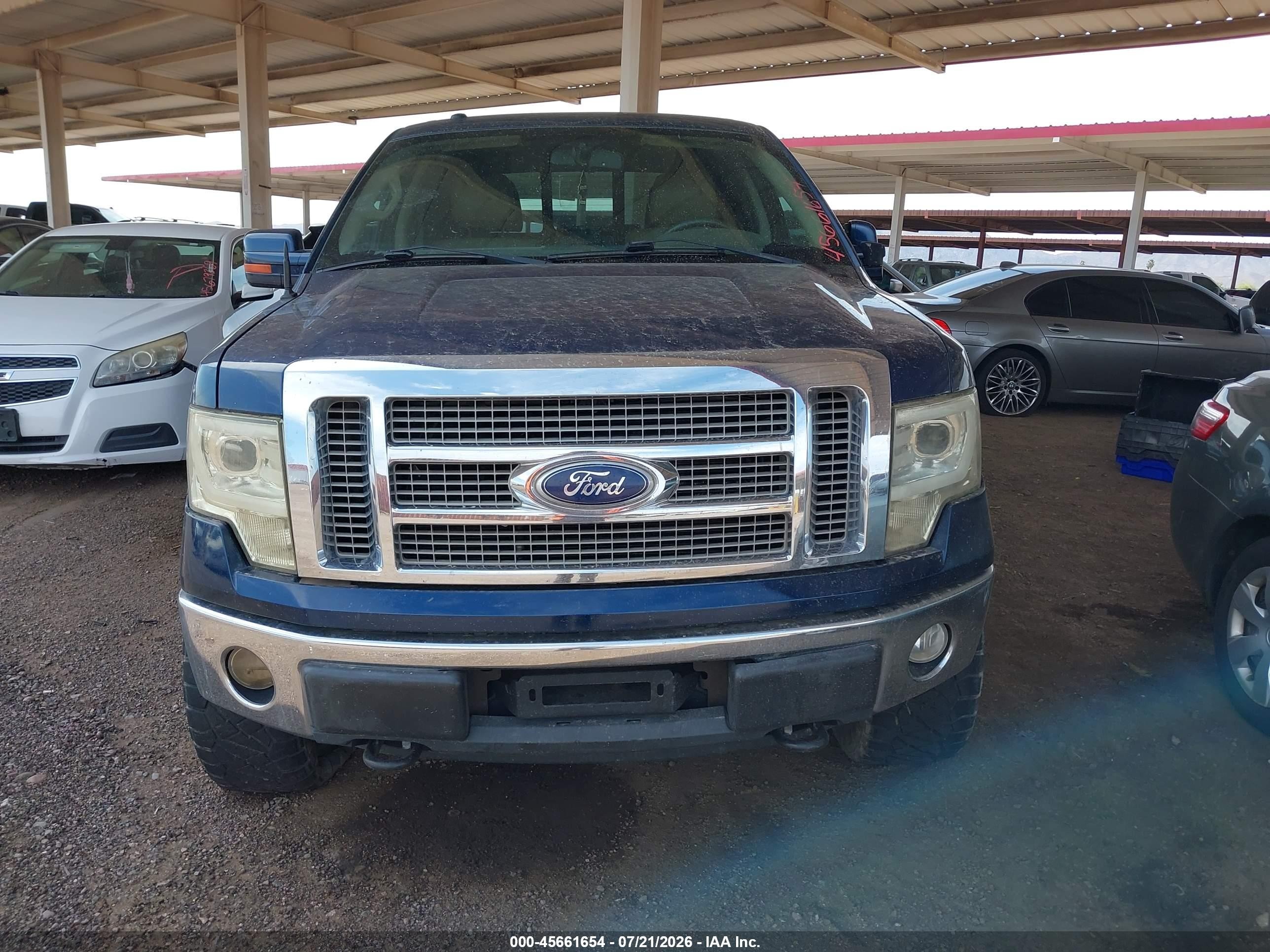 2010 Ford F-150 Fx4/harley-davidson/king Ranch/lariat/platinum/xl/xlt Синий vin: 1FTFW1EV5AFB09197