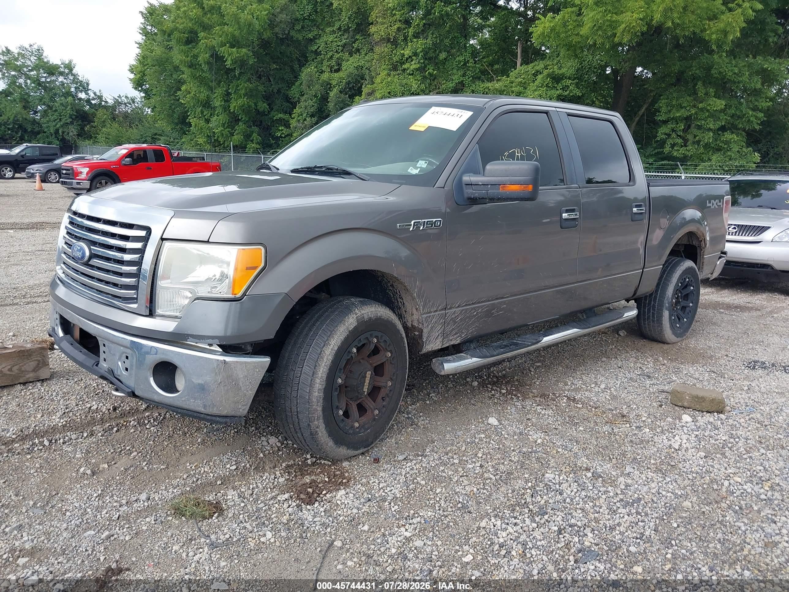 2010 Ford F-150 Fx4/harley-davidson/king Ranch/lariat/platinum/xl/xlt Gray vin: 1FTFW1EV5AFB26470