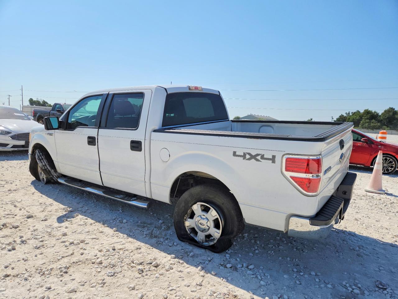 2010 Ford F150 Supercrew White vin: 1FTFW1EV5AFB39347