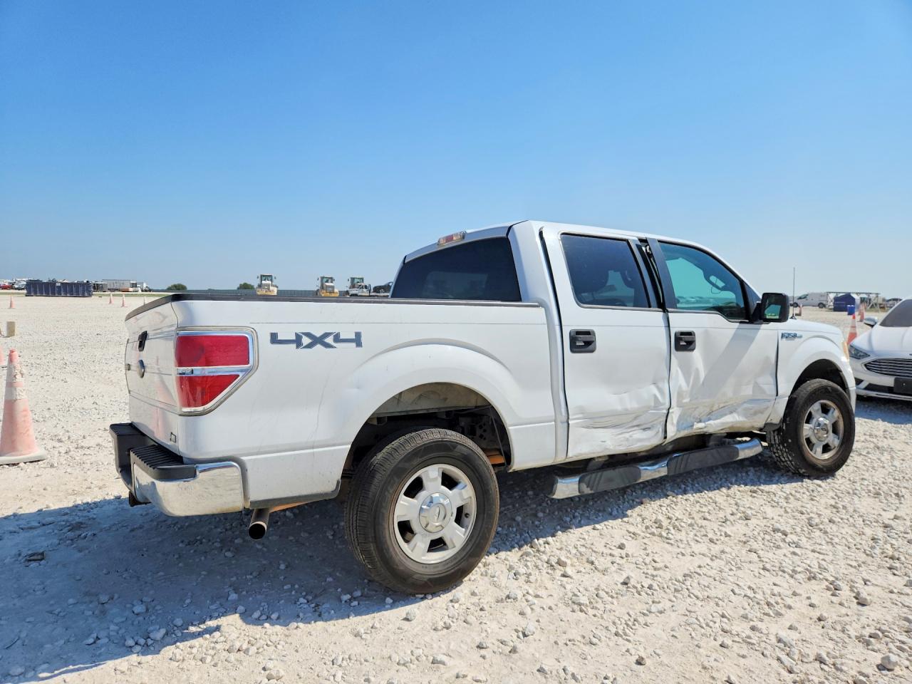 2010 Ford F150 Supercrew White vin: 1FTFW1EV5AFB39347