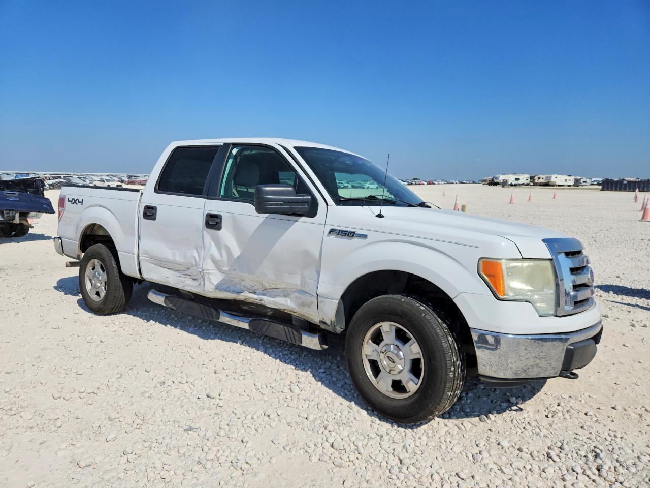2010 Ford F150 Supercrew White vin: 1FTFW1EV5AFB39347