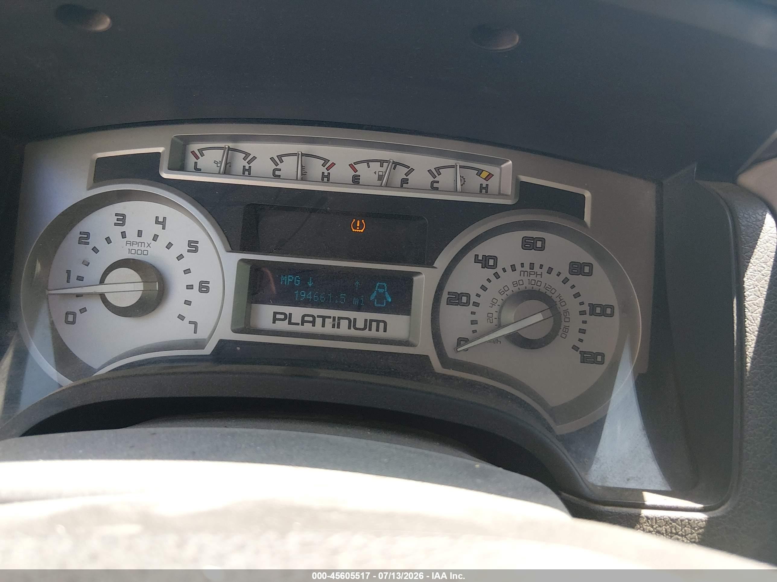 2010 Ford F-150 Fx4/harley-davidson/king Ranch/lariat/platinum/xl/xlt White vin: 1FTFW1EV5AFB39459